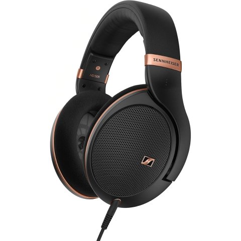  HD 505 Wired Over Ear Headphones Copper Edition