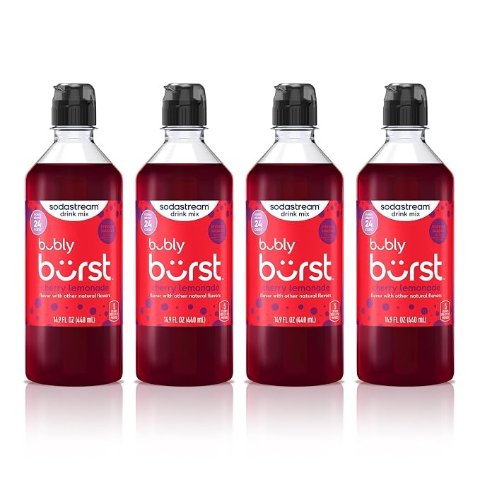  Bubly Burst 樱桃柠檬味气泡水 440ml*4瓶