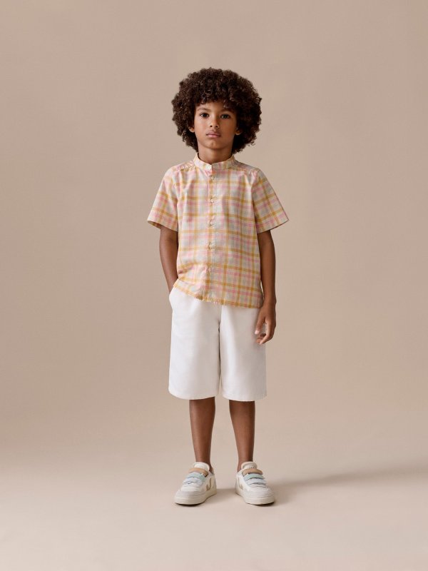 Bonpoint Elois Organic Cotton Shorts
