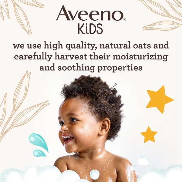 Aveeno Kids Bubble Bath Sensitive Skin 19.2 oz
