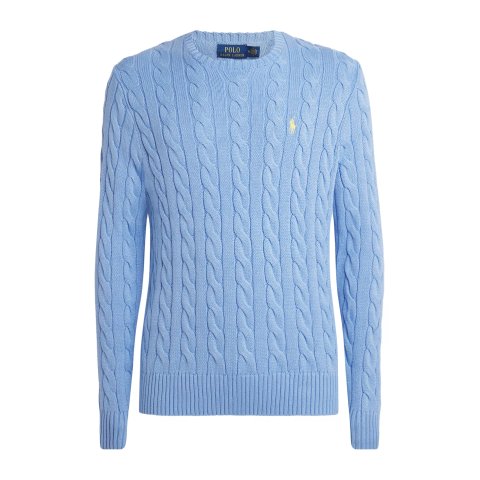  Cotton Cable-Knit Sweater