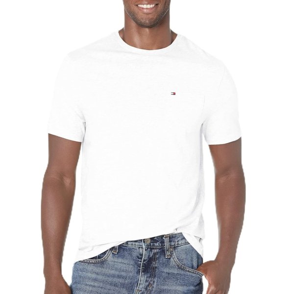 Tommy Hilfiger Cotton Short Sleeve Pocket T-Shirt
