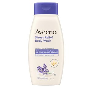 Aveeno薰衣草洁肤沐浴露  18oz