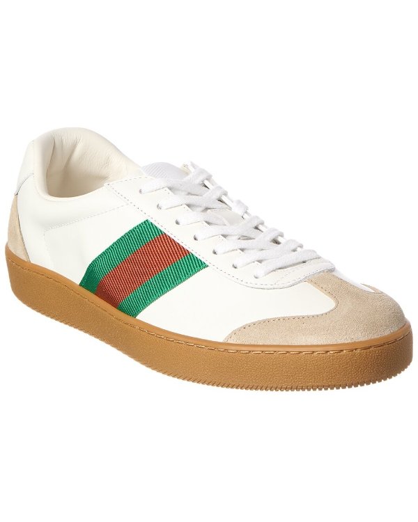 Leather Suede Sneaker