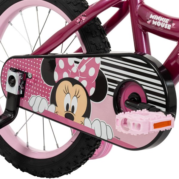 Huffy 迪士尼儿童自行车 16英寸，带辅助轮安全骑行