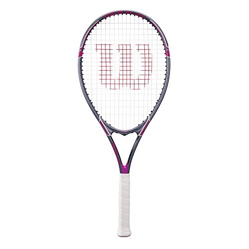 Tour Slam Tennis Racket 2-4 1/4" Pink Grey