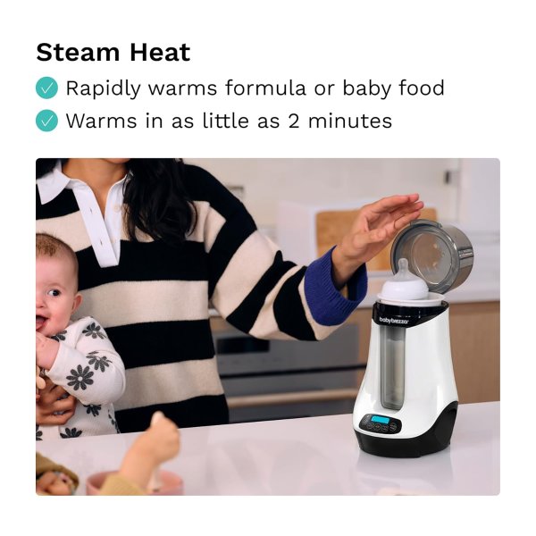 Baby Brezza Smart Bottle Warmer Universal Fit