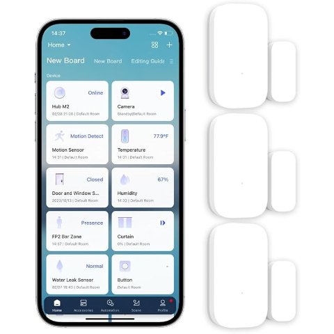 Zigbee 门窗传感器 3只装