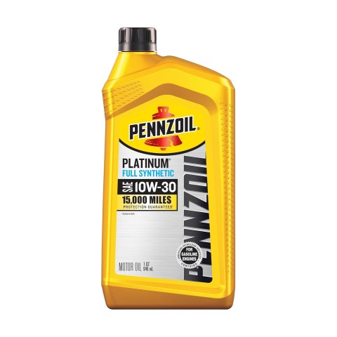 Pennzoil Platinum Full Synthetic Motor Oil 10W-30 1 Quart