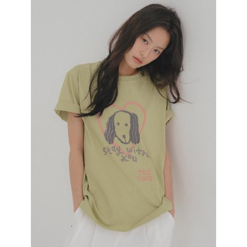 TILLIDIE TISU08TS42 Women s T-shirt Olive Green