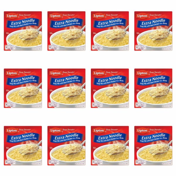 Lipton 速食面汤 4.9盎司 2包