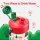 ENCOOL Stainless Steel Straw Water Bottle 26oz Bright Holiday