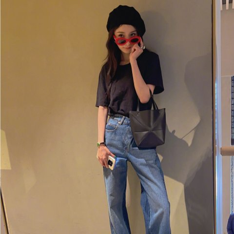 Puzzle Mini Leather Tote