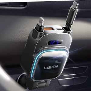 LISEN 4合1车载快充 96W USB-C