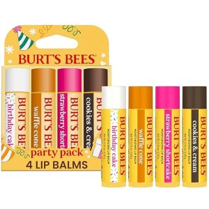 Burt s Bees 润唇膏 4支装