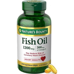 Nature s Bounty 鱼油 1200mg 200粒