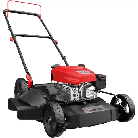 AMERISUN 21 Inch Gas Lawn Mower Red