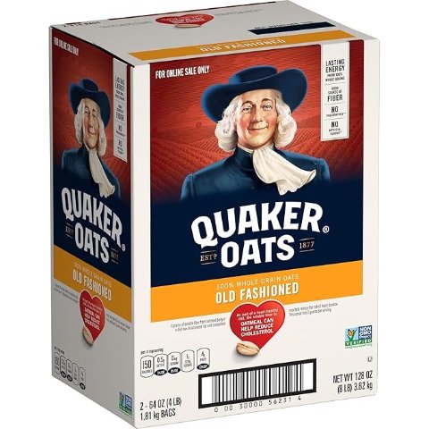  Old Fashioned Rolled Oats 64oz 2 Bags