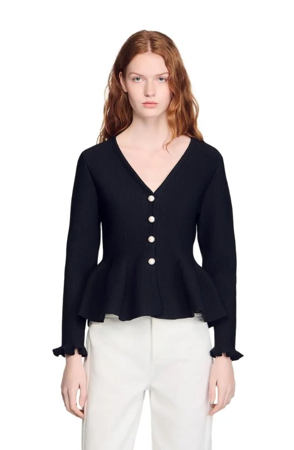 Peplum Cardigan