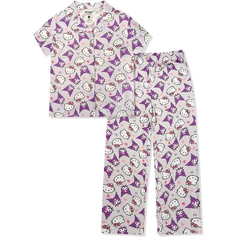Hello Kitty Girls Pajama Set 2 Piece