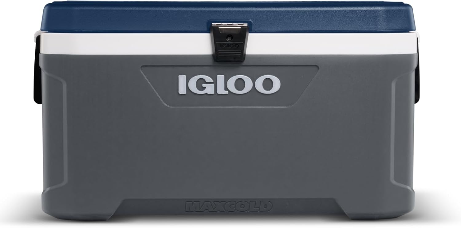 Amazon.com : Igloo Maxcold 70Qt Lattitude - Carbonite : Sports &amp; Outdoors