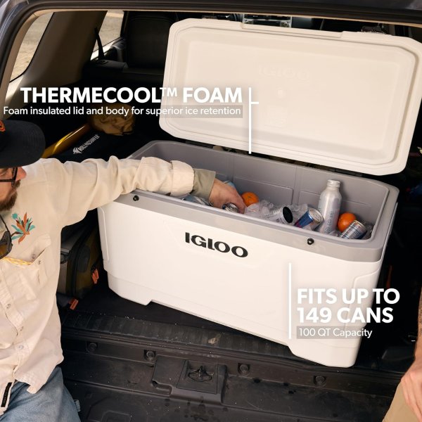 Latitude 100QT Ultra White Cooler