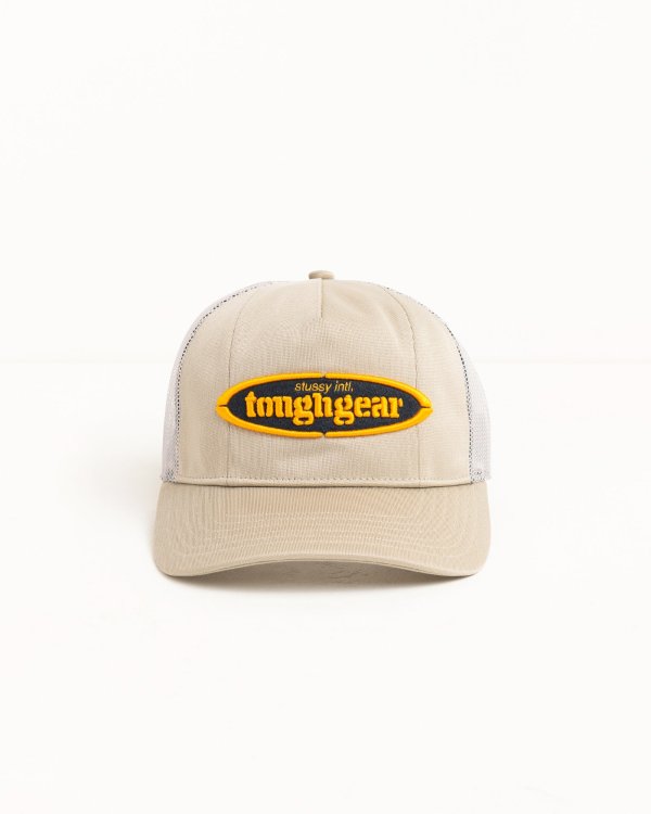 Stüssy Tough Gear Trucker Cap Khaki