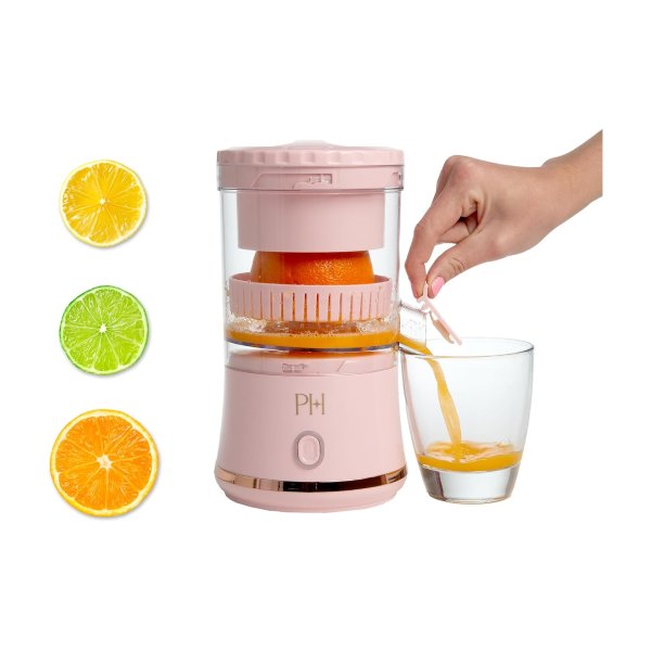Paris Hilton Mini Electric Citrus Juicer Pink