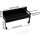 YIGII Black Magnetic Paper Towel Holder 2 Hooks
