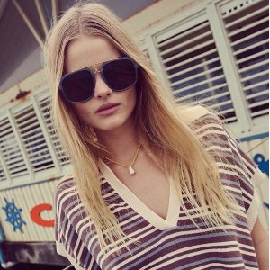 Rounded Oval Sunglasses $25