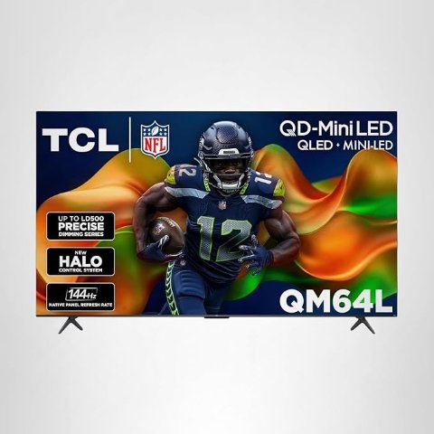 TCL 65QM64L 65英寸 144Hz Mini LED 4K 智能电视