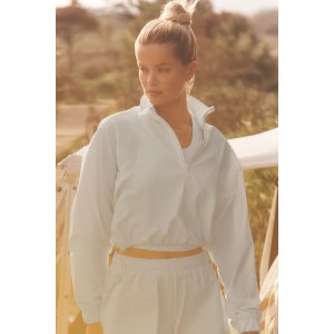 alo yoga Alumni 卫衣 象牙白