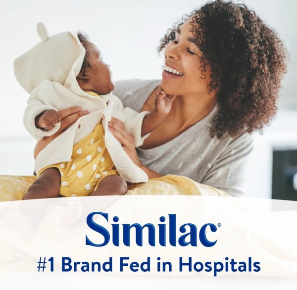 Similac 雅培敏感肌/防胀气婴儿奶粉超值4罐装 29.8盎司/罐