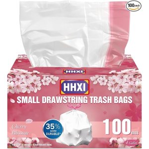 小号垃圾袋 4加仑 100只 樱花香型