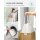ULCB165N01 Synthetic Rattan Laundry Hamper 65L Yellow