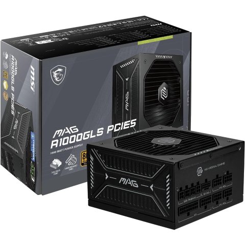  MAG A1000GLS 1000W ATX 3.1 & PCIe 5.1 金牌全模组电源 
