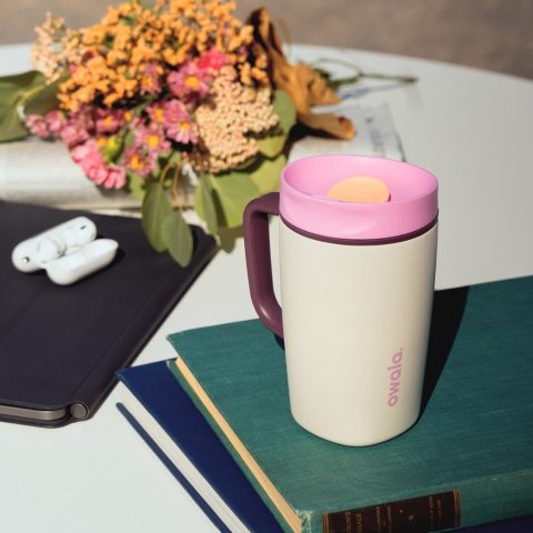 SmoothSip Stainless Steel Insulated Travel Mug 12oz