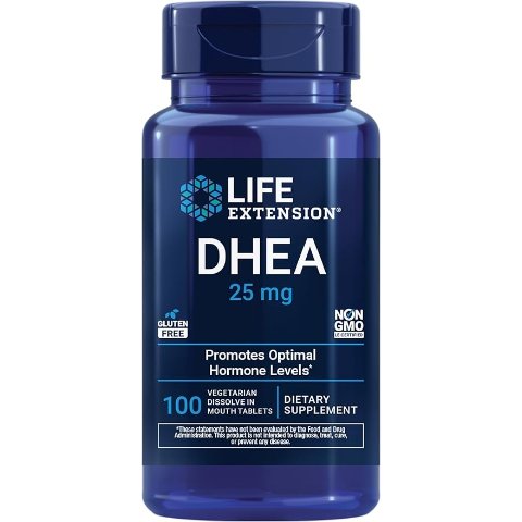 Life Extension DHEA 25mg 含服片 100片