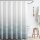 jinchan Ombre Grey Shower Curtain 70x72 Inches