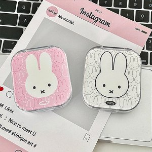 PinkyParadise Miffy 隐形眼镜盒