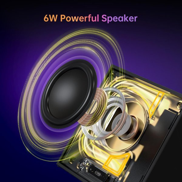 TimeBox Evo Pixel Bluetooth Speaker 16x16 LED Black