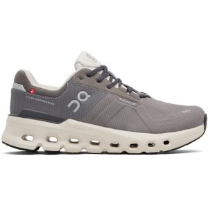 ON  Cloudrunner 2 灰色防水运动鞋