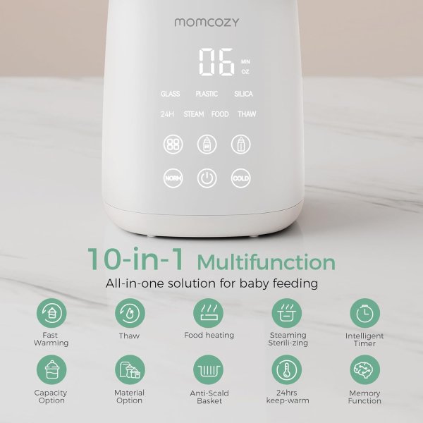 Momcozy Bottle Warmer Multifunction with Timer