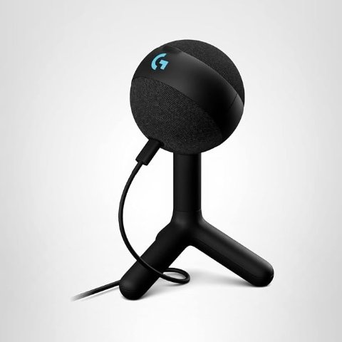 Yeti Orb 电容麦克风 USB RGB 黑色