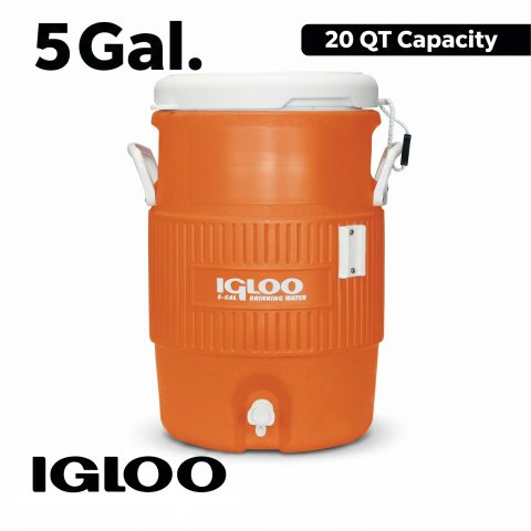 Igloo 饮料冷水壶 5加仑 橙色