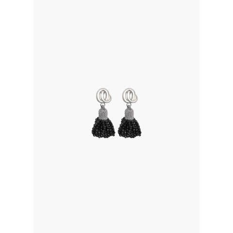 nodo e mora Silver Earrings
