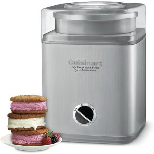 Cuisinart ICE30BCP1 冰淇淋机 2夸脱 银色