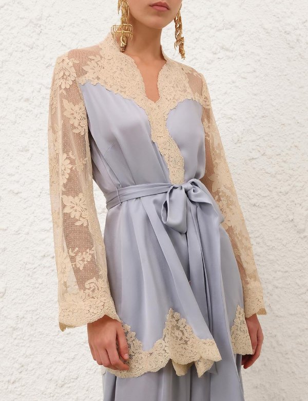 Zimmermann Luna 缎面上衣