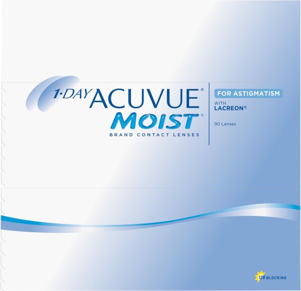 Moist Astigmatism Daily Contacts 90 Pack