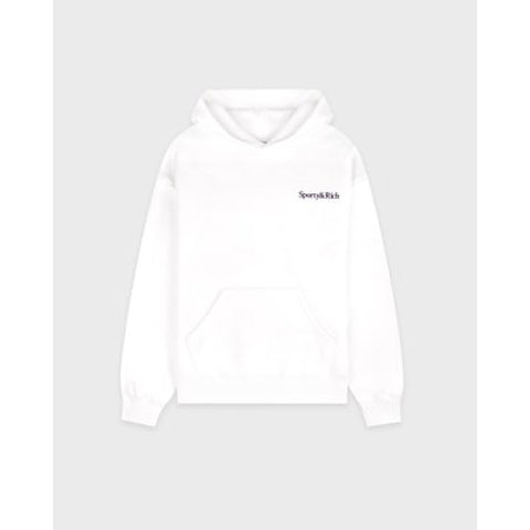 Sporty&Rich 刺绣卫衣 白色